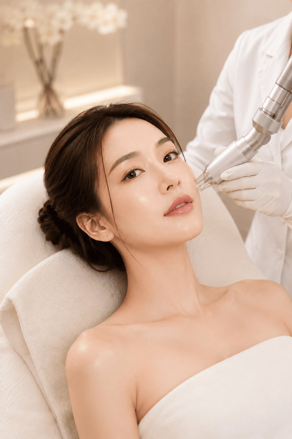แพทย์ผู้เชี่ยวชาญดูแลผิวหน้าอย่างใกล้ชิดที่ Lumière Aesthetic Clinic
